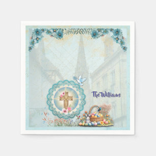 Servilleta De Papel Servilletas para Brunch de Pascua – Personalizadas