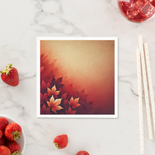 Servilleta De Papel Servilletas para Découpage con Gradación de Otoño 