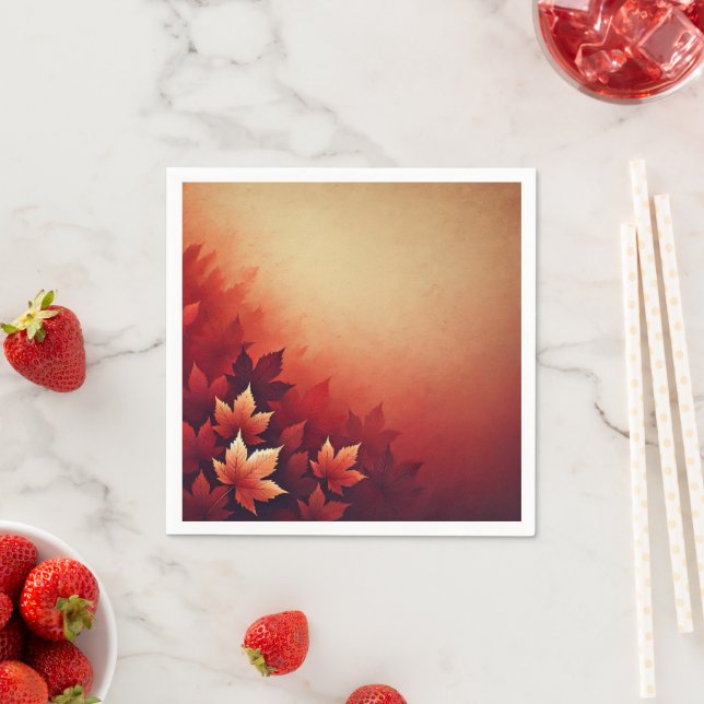 Servilleta De Papel Servilletas para Découpage con Gradación de Otoño  (In situ)