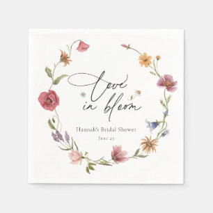 Servilleta De Papel Servilletas para Desayuno Nupcial de Flor Silvestr