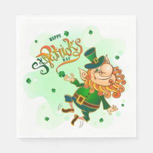 Servilleta De Papel Servilletas para el Día de San Patricio