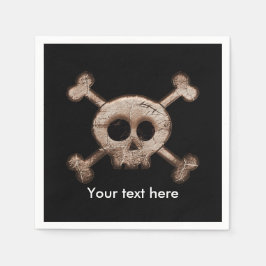 Servilleta De Papel Servilletas para fiesta de cumpleaños con calavera