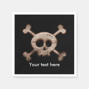 Servilleta De Papel Servilletas para fiesta de cumpleaños con calavera