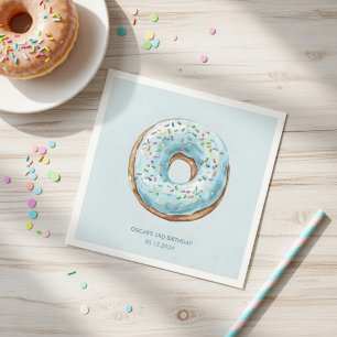 Servilleta De Papel Servilletas para Fiesta de Cumpleaños de Donut T