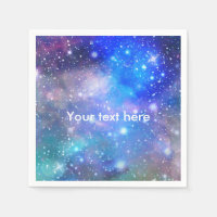 Servilletas para fiesta de cumpleaños de galaxia e