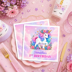 Servilleta De Papel Servilletas para fiesta de cumpleaños de la niña u