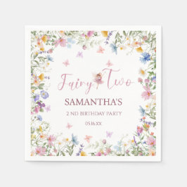 Servilleta De Papel Servilletas para fiesta de cumpleaños número 2 del