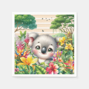Servilleta De Papel Servilletas para Fiesta de Koala