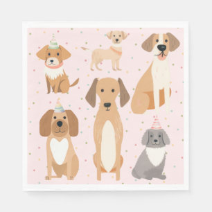 Servilleta De Papel Servilletas para Fiesta de Perros