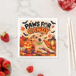 Servilleta De Papel Servilletas para fiesta de perros de Halloween 'Pa