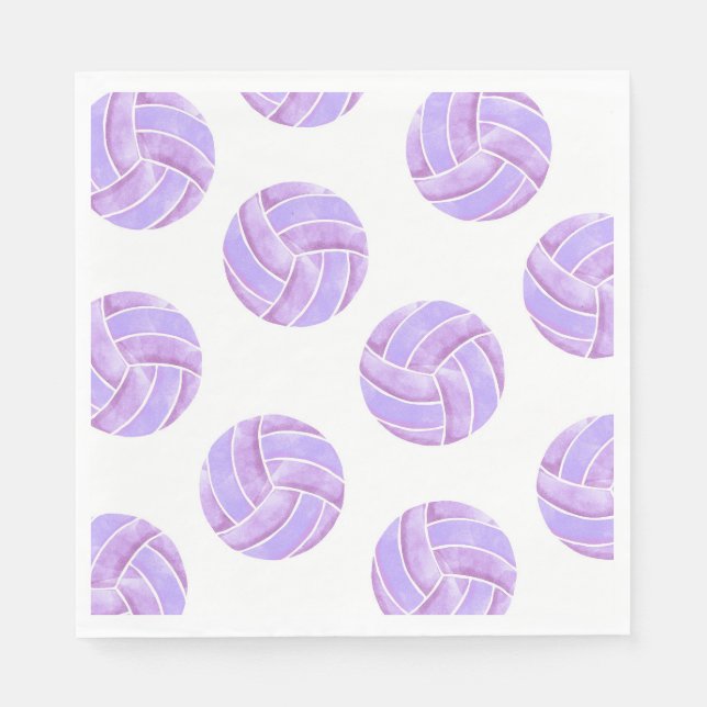 Servilleta De Papel Servilletas para Fiesta de Voleibol (Anverso)