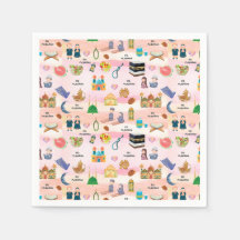 Servilletas para niños Eid Mubarak – Diseño islámi