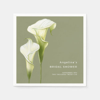Servilleta De Papel Servilletas para una boda moderna.