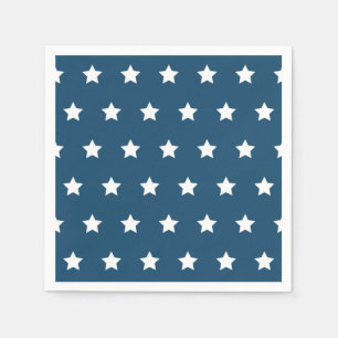 Servilleta De Papel Servilletas Patrióticas con Estrellas