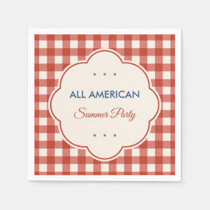 Servilleta De Papel Servilletas Patrióticas Vintage Americana