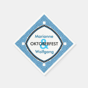 Servilleta De Papel Servilletas personales de Oktoberfest