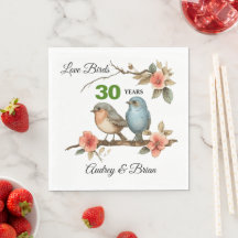 Servilletas Personalizadas 30 Aniversario