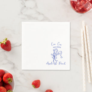 Servilleta De Papel Servilletas Personalizadas Cin Cin Querubín Cupido