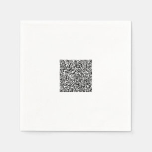 Servilleta De Papel Servilletas Personalizadas con Código QR Personali