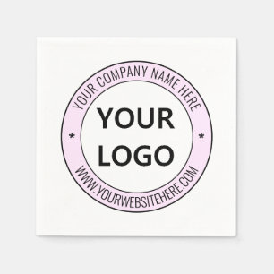 Servilleta De Papel Servilletas personalizadas con logotipo y texto de
