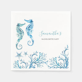 Servilleta De Papel Servilletas Personalizadas de Caballito de Mar con