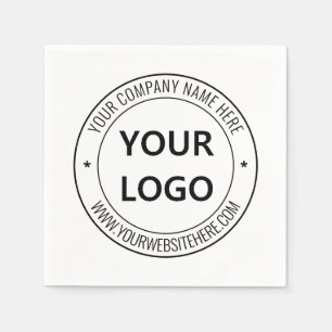 Servilleta De Papel Servilletas Personalizadas de Negocios con Logotip