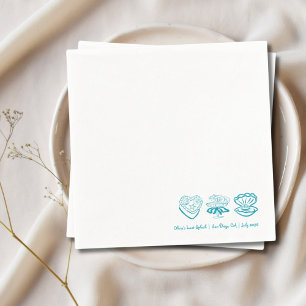 Servilleta De Papel Servilletas personalizadas de soltera de último ch