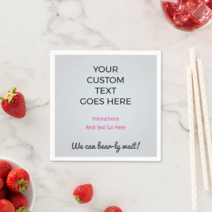 Servilleta De Papel Servilletas Personalizadas Impresas para Fiestas