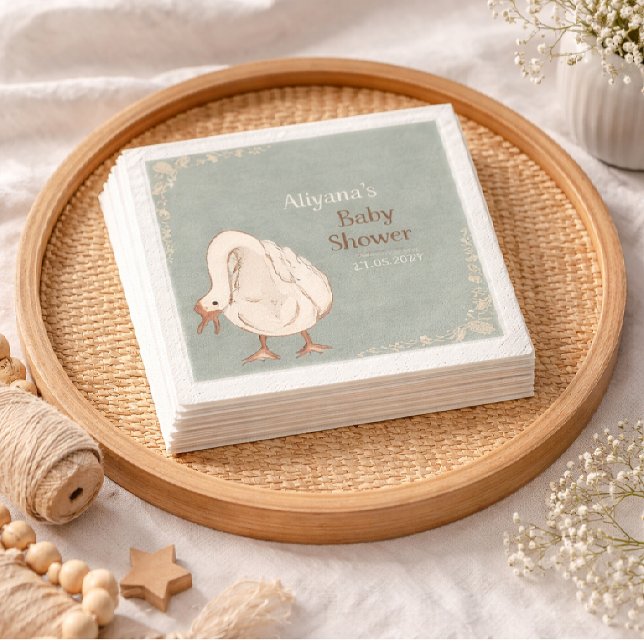 Servilleta De Papel Servilletas Personalizadas para Baby Shower Boho S (Subido por el creador)