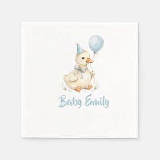 Servilleta De Papel Servilletas Personalizadas para Baby Shower de Un 