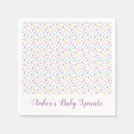 Servilleta De Papel Servilletas personalizadas para Baby Sprinkle