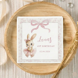 Servilleta De Papel Servilletas Personalizadas para Cumpleaños de Cone