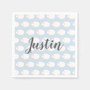 Servilleta De Papel Servilletas personalizadas para fiesta de baby sho