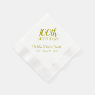 Servilleta De Papel Servilletas Personalizadas para Fiesta de Cumpleañ