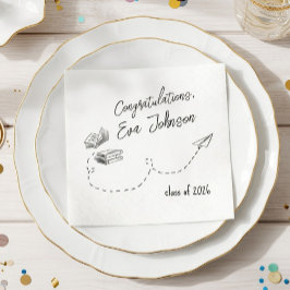 Servilleta De Papel Servilletas personalizadas para fiesta de graduaci