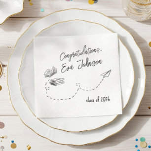 Servilleta De Papel Servilletas personalizadas para fiesta de graduaci