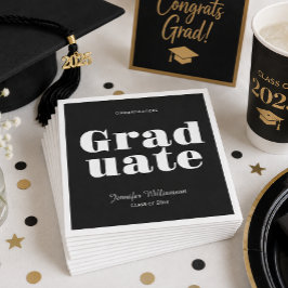 Servilleta De Papel Servilletas personalizadas para fiesta de graduaci