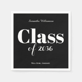 Servilleta De Papel Servilletas personalizadas para fiesta de graduaci