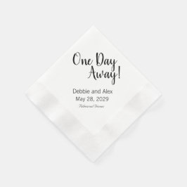 Servilleta De Papel Servilletas Personalizadas para la Cena de Ensayo 