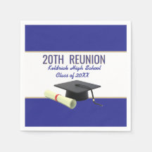 Servilletas personalizadas para la fiesta de reuni