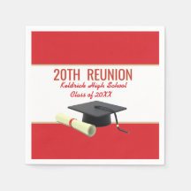 Servilletas personalizadas para la fiesta de Reuni