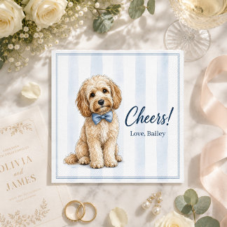 Servilleta De Papel Servilletas personalizadas para mascotas Bodas Per
