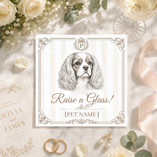 Servilleta De Papel Servilletas personalizadas para mascotas Bodas Per