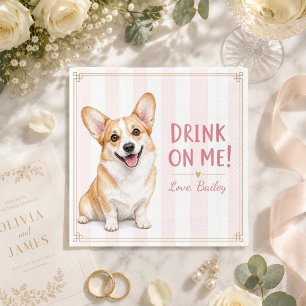 Servilleta De Papel Servilletas personalizadas para mascotas Bodas Per