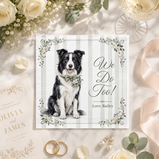 Servilleta De Papel Servilletas personalizadas para mascotas Bodas Per (Subido por el creador)