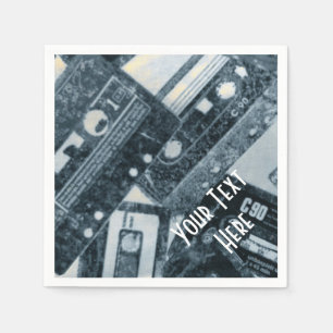 Servilleta De Papel Servilletas retras personalizadas de las cintas de