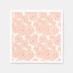 Servilleta De Papel Servilletas retro para postres con rosas de glasea