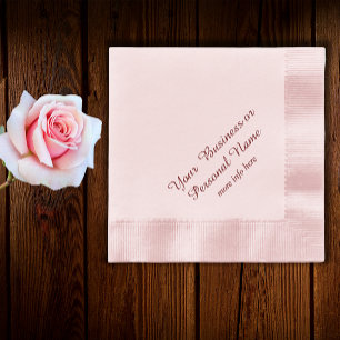 Servilleta De Papel servilletas rosadas personalizadas