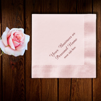 Servilleta De Papel servilletas rosas personalizadas
