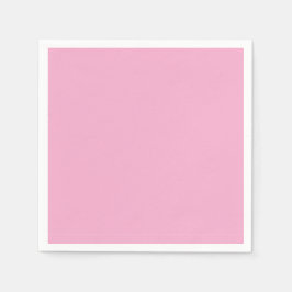 Servilleta De Papel Servilletas sólidas de color rosa claro lindas